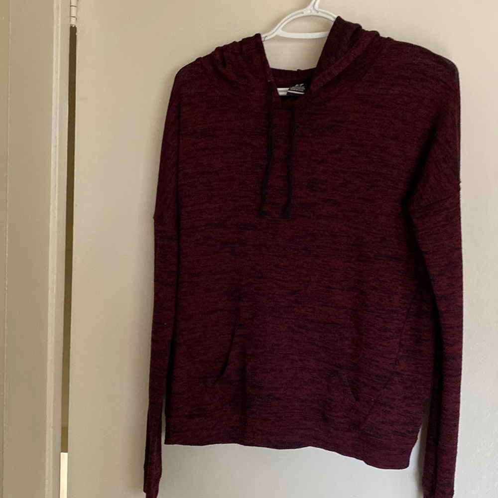 Sweater with hoodie